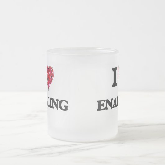 Liebe I ERMÖGLICHEN Mattglastasse (Mittel)