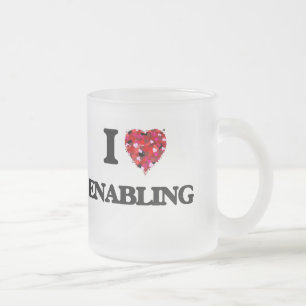 Liebe I ERMÖGLICHEN Mattglastasse