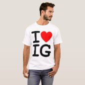 Liebe I es T-Shirt (Vorne ganz)