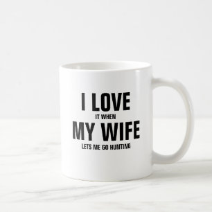 Liebe I es, wenn mein Ehemann mich auf die Jagd Kaffeetasse