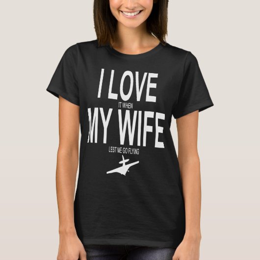 Liebe I es, wenn meine Ehefrau mich Ehemann t, zu T-Shirt (Vorderseite)