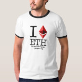 Liebe I Ethereum Shirt (Vorderseite)