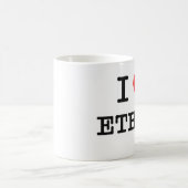Liebe I Ethik Kaffeetasse (Mittel)