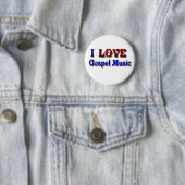 Liebe I Evangelium-Musik - KNOPF Button (Beispiel)