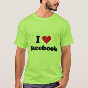 Liebe I Facebook T - Shirt