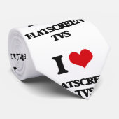 Liebe I Flatscreen-Fernsehen Krawatte (Gerollt)