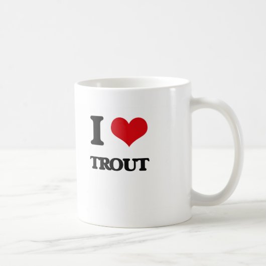 Liebe I Forelle Kaffeetasse (Rechts)