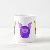 Liebe I Fuzzlings Tasse - Trio von Fuzzlings (Mittel)