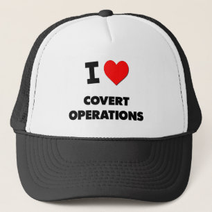 Liebe I Geheimdienstoperationen Truckerkappe