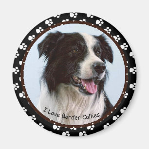 Liebe I GrenzCollies-Magnet Magnet