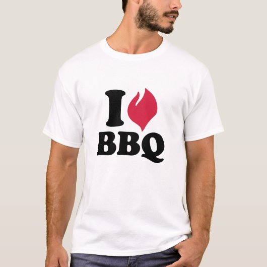 Liebe I GRILLEN - Grill T-Shirt (Vorderseite)