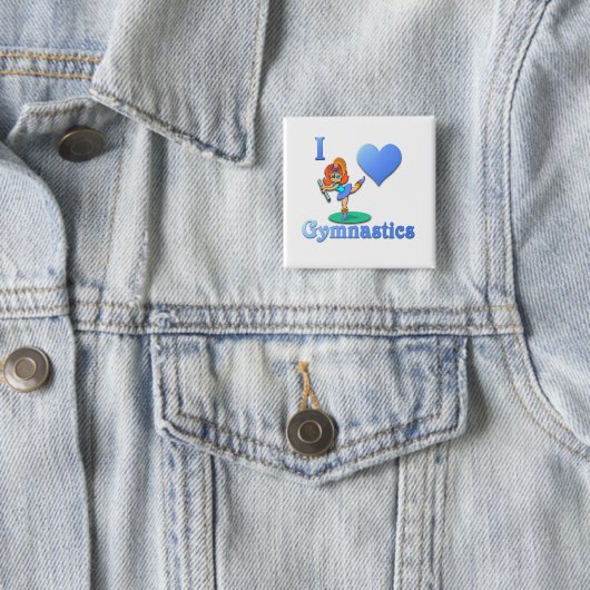 Liebe I Gymnastik #1 Button (Beispiel)