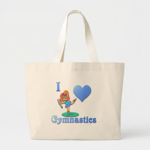 Liebe I Gymnastik #1 Jumbo Stoffbeutel
