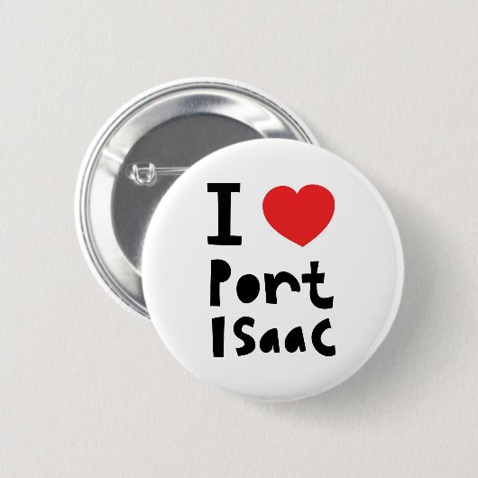 Liebe I Hafen Isaac Button (Vorne & Hinten)
