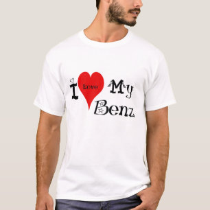 Liebe I (Herz) mein Benz T-Shirt