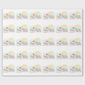 Liebe I (Herz) New York, New York Geschenkpapier (Flach)