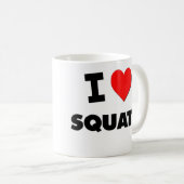 Liebe I Hocken Kaffeetasse (VorderseiteRechts)