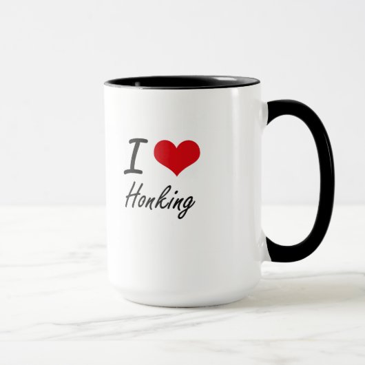 Liebe I Honking Tasse (Rechts)
