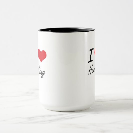 Liebe I Honking Tasse (Zentrum)