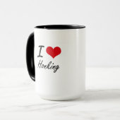 Liebe I Honking Tasse (Vorderseite Links)