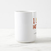 Liebe I Hotdogs 4 Kaffeetasse (Mittel)