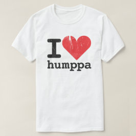 Liebe I Humppa grundlegender T - Shirt