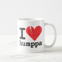 Liebe I Humppa klassische weiße Tasse