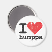 Liebe I Humppa Magnet (Vorderseite/Rückseite)