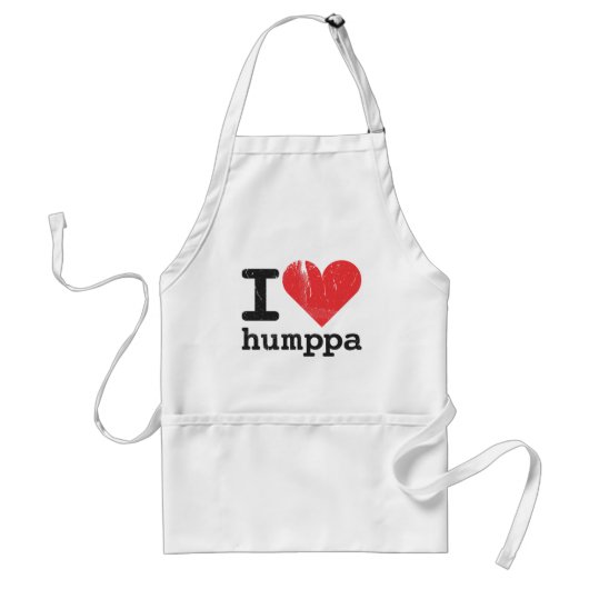 Liebe I Humppa Schürze (Vorne)