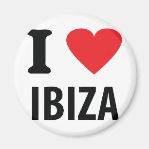 Liebe I Ibiza Ikone Magnet