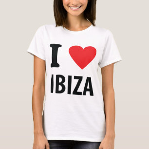 Liebe I Ibiza Ikone T-Shirt