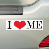 Liebe I ich Autoaufkleber (Auf Auto)