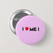 Liebe I ich Button (Vorne & Hinten)