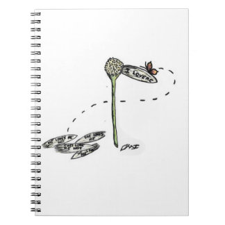 Liebe I ich Notizblock