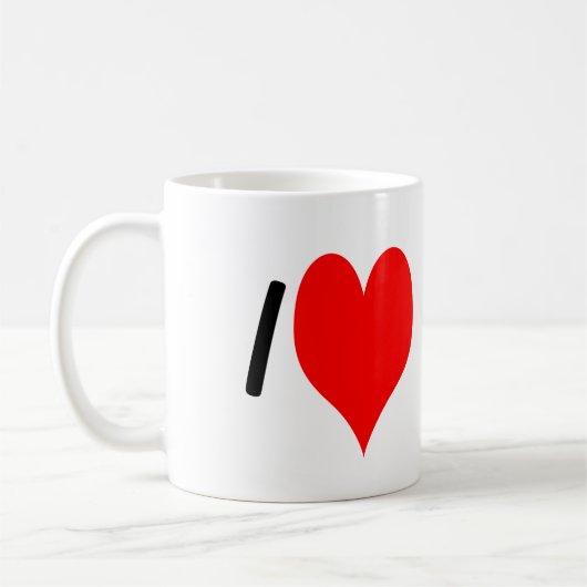 Liebe I Inter- Tasse (Links)