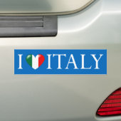 Liebe I Italien-Aufkleber Autoaufkleber (Auf Auto)