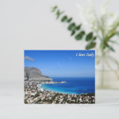 Liebe I Italien-Postkarte Postkarte (Stehend Vorderseite)