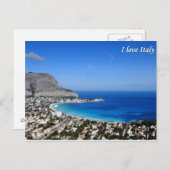 Liebe I Italien-Postkarte Postkarte (Vorne/Hinten)