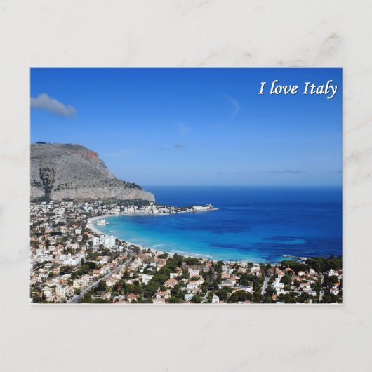 Liebe I Italien-Postkarte Postkarte (Vorderseite)