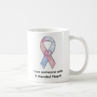 Liebe I jemand mit einem ausgebesserten Herzen! Kaffeetasse