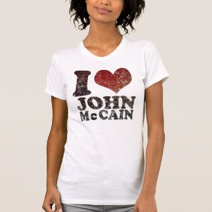 Liebe I John McCain T-Shirt