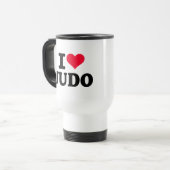 Liebe I Judo Reisebecher (Vorderseite Links)