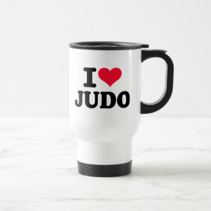 Liebe I Judo Reisebecher