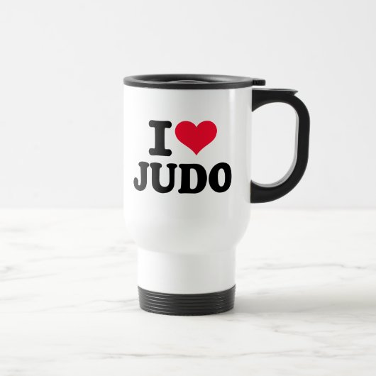 Liebe I Judo Reisebecher (Rechts)