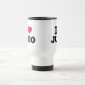 Liebe I Judo Reisebecher (Mittel)
