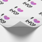 Liebe I K-Pop Geschenkpapier (Ecke)