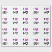 Liebe I K-Pop Geschenkpapier (Flach)