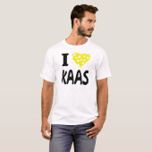 Liebe I kaas Ikone T-Shirt (Vorne ganz)