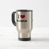 Liebe I Kakapos Reisebecher (Vorderseite Links)