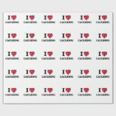 Liebe I Kalfatern Geschenkpapier (Flach)